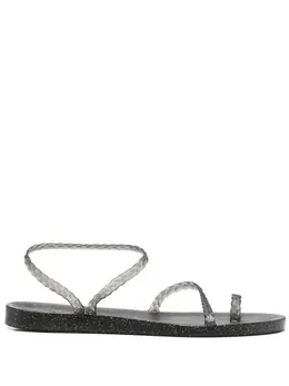 Ancient Greek Sandals: Чёрные шлёпанцы 