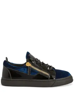 Giuseppe Zanotti: Чёрные кроссовки  Gail