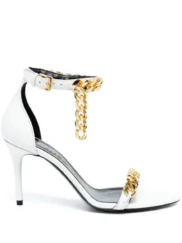 TOM FORD: Белые сандалии  Chain