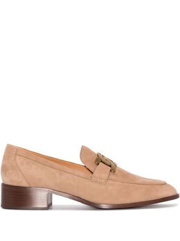 Tod's: Бежевые лоферы  Kate