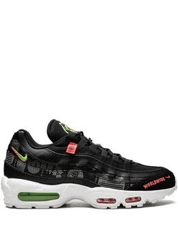 Nike: Чёрные кроссовки  Air Max 95 SE