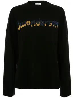JW Anderson: Чёрный свитер 
