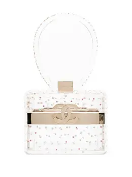 Chanel Pre-Owned: Прозрачная сумка 