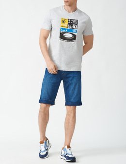 BIKKEMBERGS: Сірі футболки 