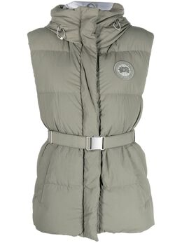 Canada Goose: Зелёный жилет 