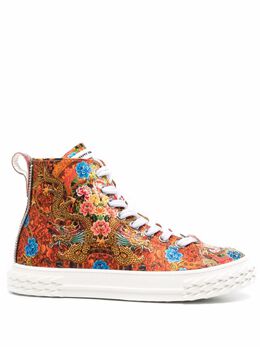 Giuseppe Zanotti: Многоцветные кроссовки 