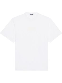 Balenciaga: Белая футболка 