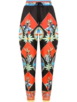 Dolce & Gabbana: Брюки  Carretto с принтом