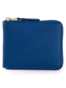 Comme Des Garçons Wallet: Голубой кошелёк 