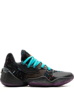 adidas: Чёрные кроссовки  Harden