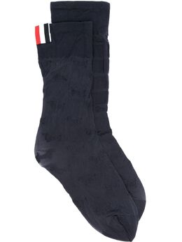 Thom Browne: Синие носки  RWB