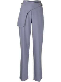 Dion Lee: Голубые брюки  Saddle