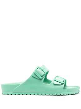 Birkenstock: Зелёные сандалии  Arizona