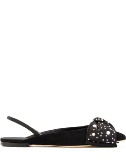 Giuseppe Zanotti: Чёрные балетки  Johanna