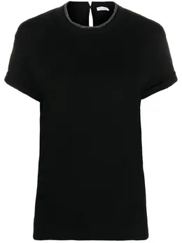 Brunello Cucinelli: Чёрная футболка 