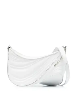 Mugler: Белая сумка через плечо 