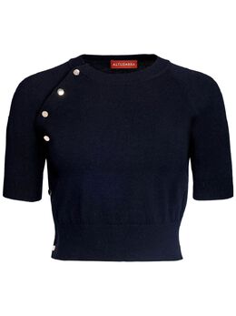 Altuzarra: Топ с коротким рукавом 