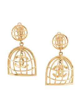 Chanel Pre-Owned: Серьги 