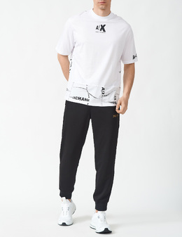ARMANI EXCHANGE: Білі футболки 