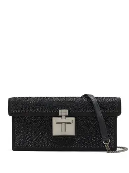 Oscar de la Renta: Чёрный клатч  Alibi
