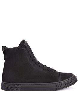 Giuseppe Zanotti: Чёрные кроссовки  Ecoblabber