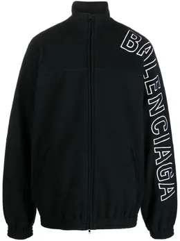 Balenciaga: Чёрная куртка  Track