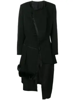 Comme Des Garçons Pre-Owned: Пальто из искусственного меха 