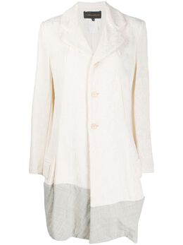 Comme Des Garçons Pre-Owned: Жаккардовое пальто 