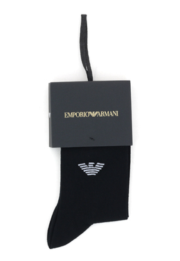 EMPORIO ARMANI Underwear: Чёрные носки 