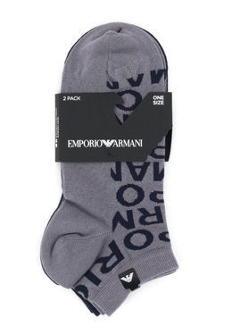EMPORIO ARMANI Underwear: Синие носки 