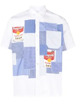 Junya Watanabe MAN: Голубая рубашка 