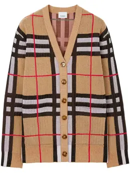 Burberry: Винтажный кардиган  Vintage Check