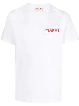 Marni: Хлопковая футболка 