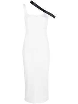 Courrèges: Платье на бретельках 