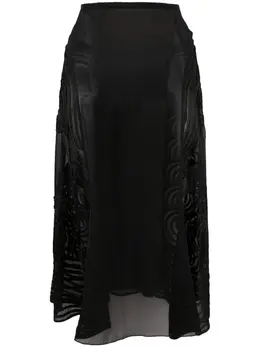 Jean Paul Gaultier Pre-Owned: Прозрачная юбка 