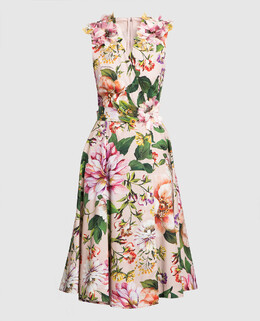 Dolce&Gabbana: Бежеві сукні 