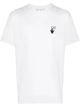 Off-White: Хлопковая футболка  Caravaggio Painting