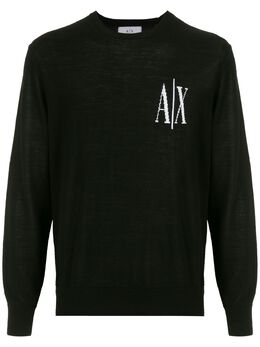 Armani Exchange: Свитер из шерсти 