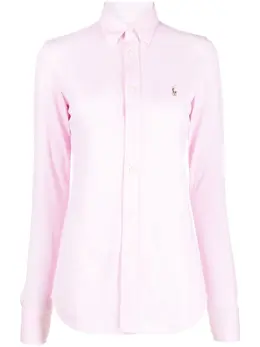 Polo Ralph Lauren: Розовая рубашка 
