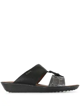 Tod's: Чёрные сандалии 