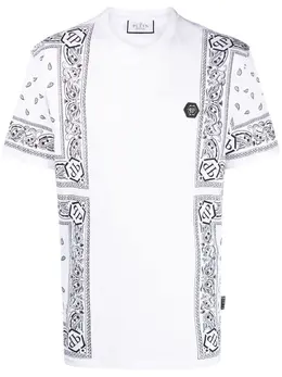 Philipp Plein: Футболка с принтом 