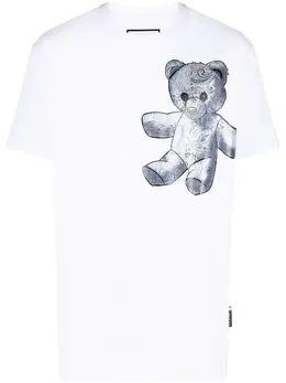 Philipp Plein: Футболка  Teddy Bear с принтом
