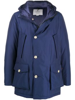 Woolrich: Пуховик с капюшоном 