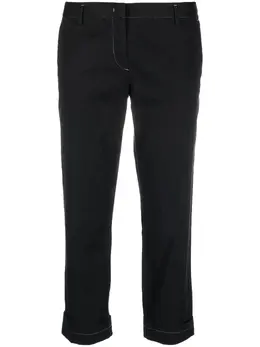 Prada Pre-Owned: Чёрные брюки 