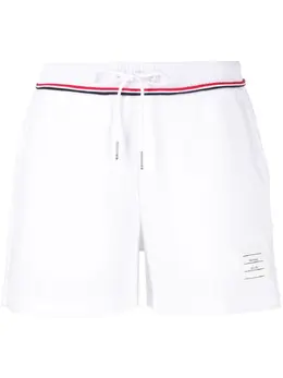 Thom Browne: Белые шорты 