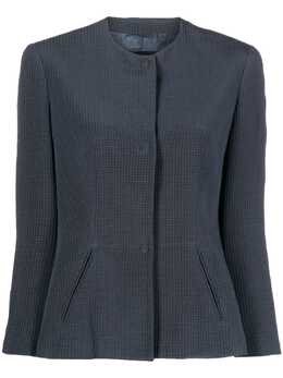 Giorgio Armani Pre-Owned: Куртка без воротника 
