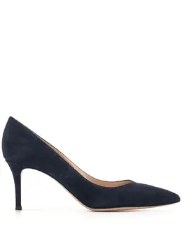 Gianvito Rossi: Синие туфли 