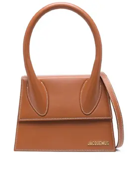 Jacquemus: Коричневая сумка-шоппер  Le Grand Chiquito