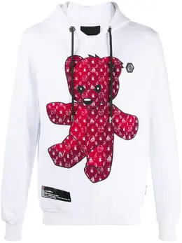 Philipp Plein: Белый свитшот  Teddy Bear