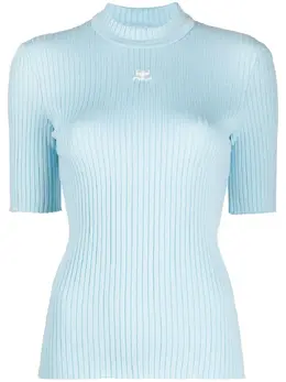 Courrèges: Светлый свитер 